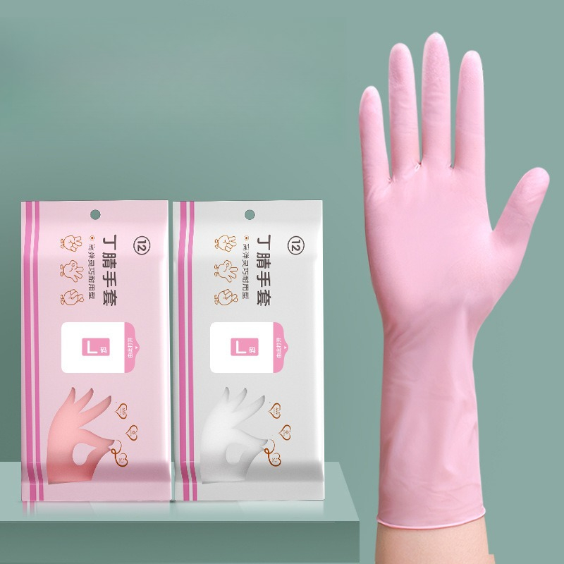 Dish Glove Rubber - Verlengde en duurzame wegwerphandschoenen voor afwassen