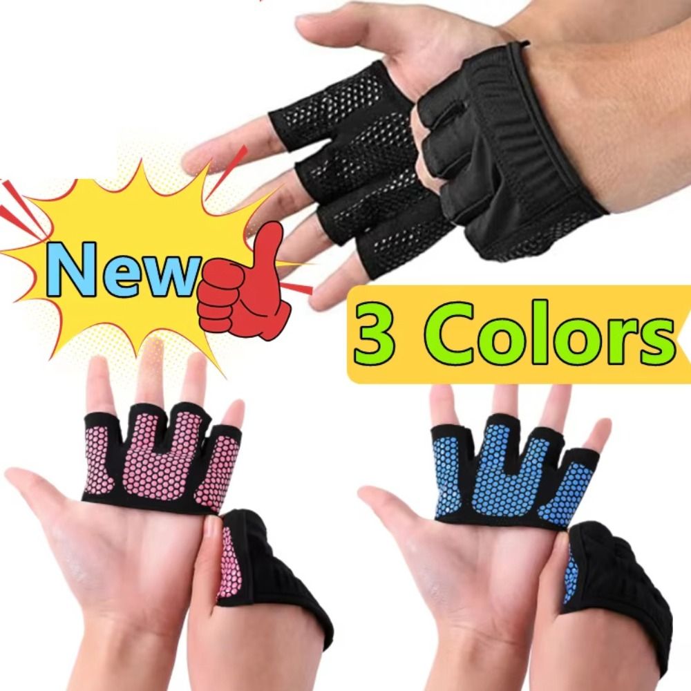 Workout Glove Gym - 1 paar ademende gymhandschoenen met halve