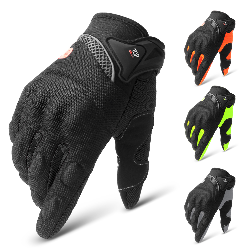 Motorcycle Glove Knuckle - Zomer Motorhandschoenen Ademende Rijhandschoenen Hard Knokkel