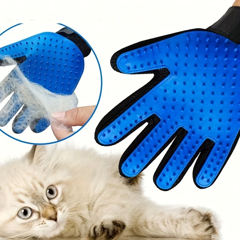 Rubber Glove Cleaning - Huisdierhandschoenen, kattenverzorgingshandschoenen, kattenhaarborstel, badborstel, haarreinigingshandschoenen, haarborstel,