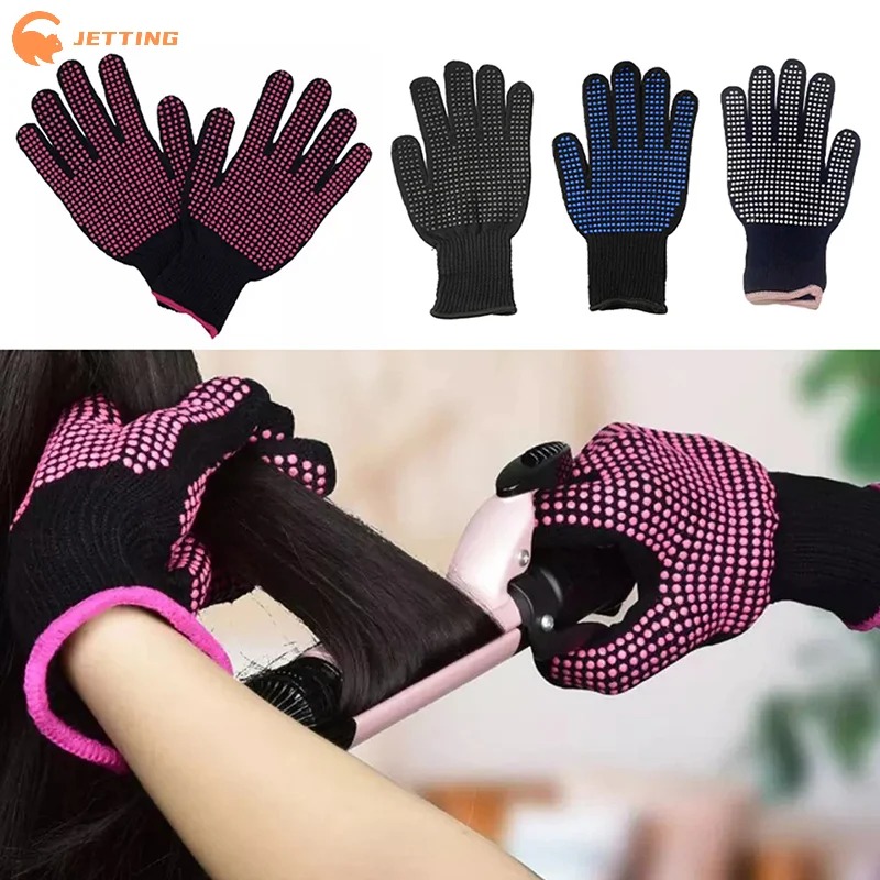 Heat Resistant Glove - 1 stuks kapsalon stylinghandschoenen dubbelzijdige stijltang