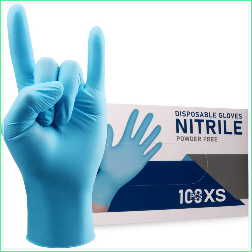 Exam Glove Nitrile - Nitril wegwerphandschoenen poeder- en latexvrij 4mil