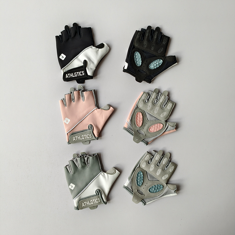 Cycling Glove Padded - Fitness dames halfvingerhandschoenen anti-cocon, buiten fietsen