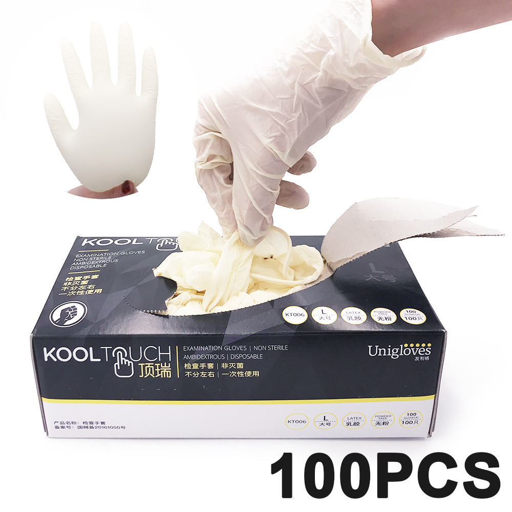 Exam Glove Nitrile - 100 Pcs Nitril Wegwerp Handschoenen Touch