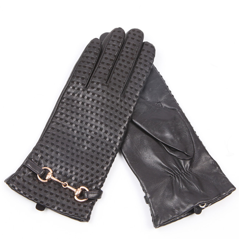 Wool Glove Lined - Echte Lederen Handschoenen Vrouwelijke Thermische Geïmporteerde