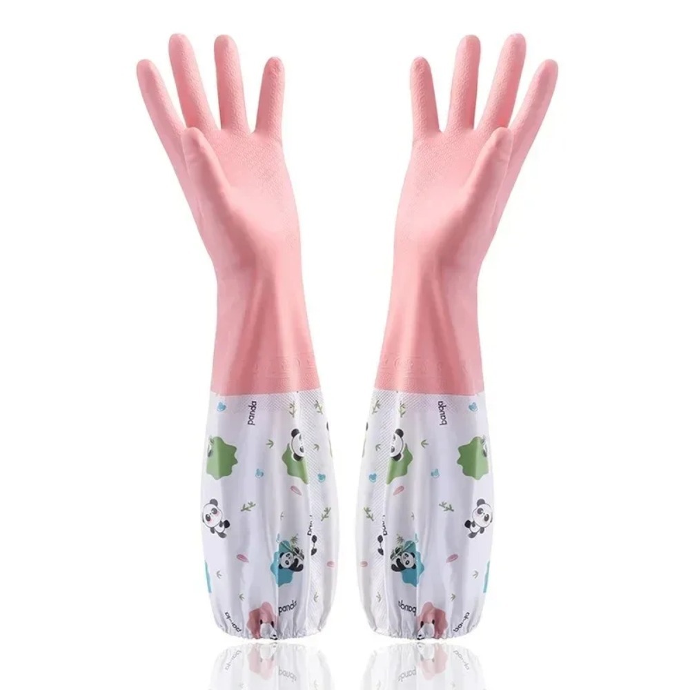 Dish Glove Rubber - Verlengde waterdichte rubberen keukenhandschoenen voor afwassen,