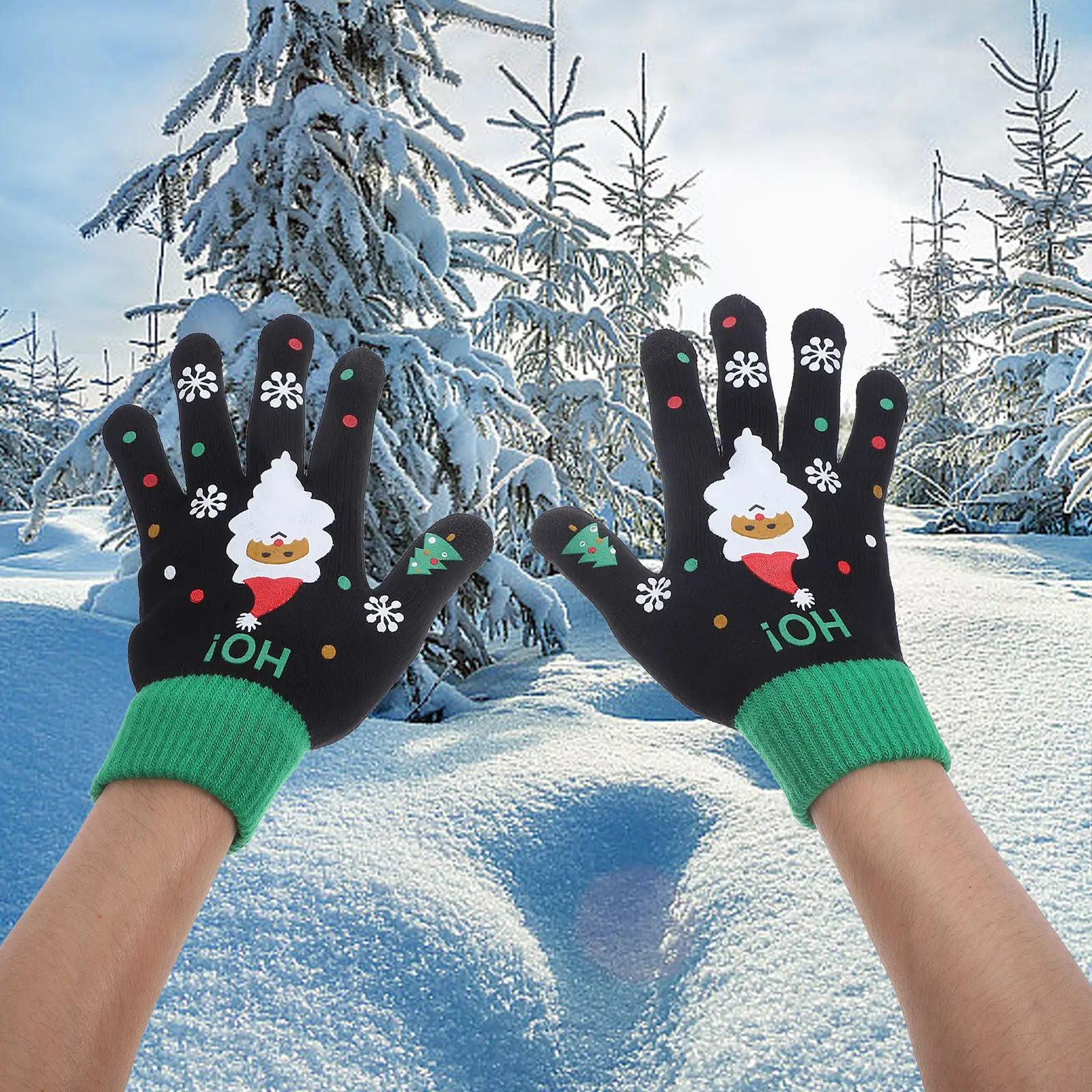 Wool Glove Lined - 1-20Pairs Winter Gebreide Handschoenen Touchscreen 5