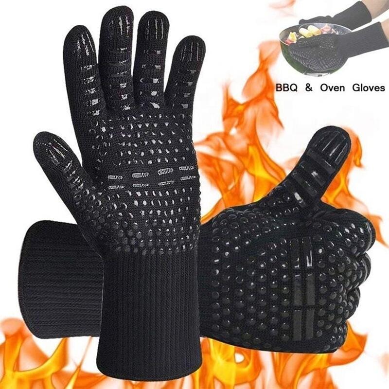 Oven Mitt Silicone - Explosieve Handschoenen Op Hoge Temperatuur Bbq1472