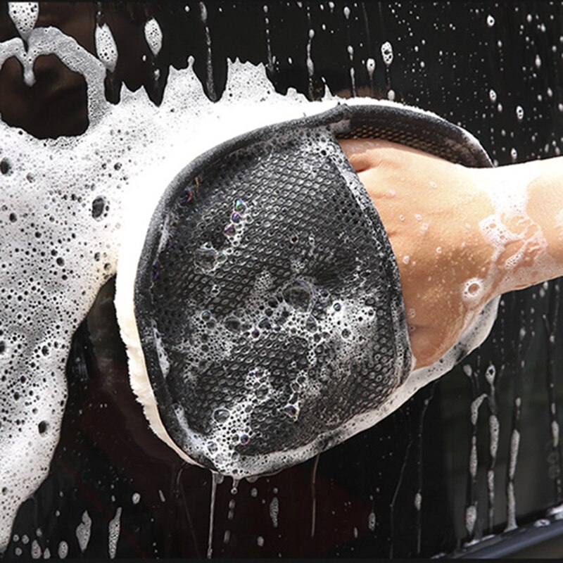 Wool Glove Lined - Carwash Wollen Handschoenen Verdikte Fleece Gevoerde