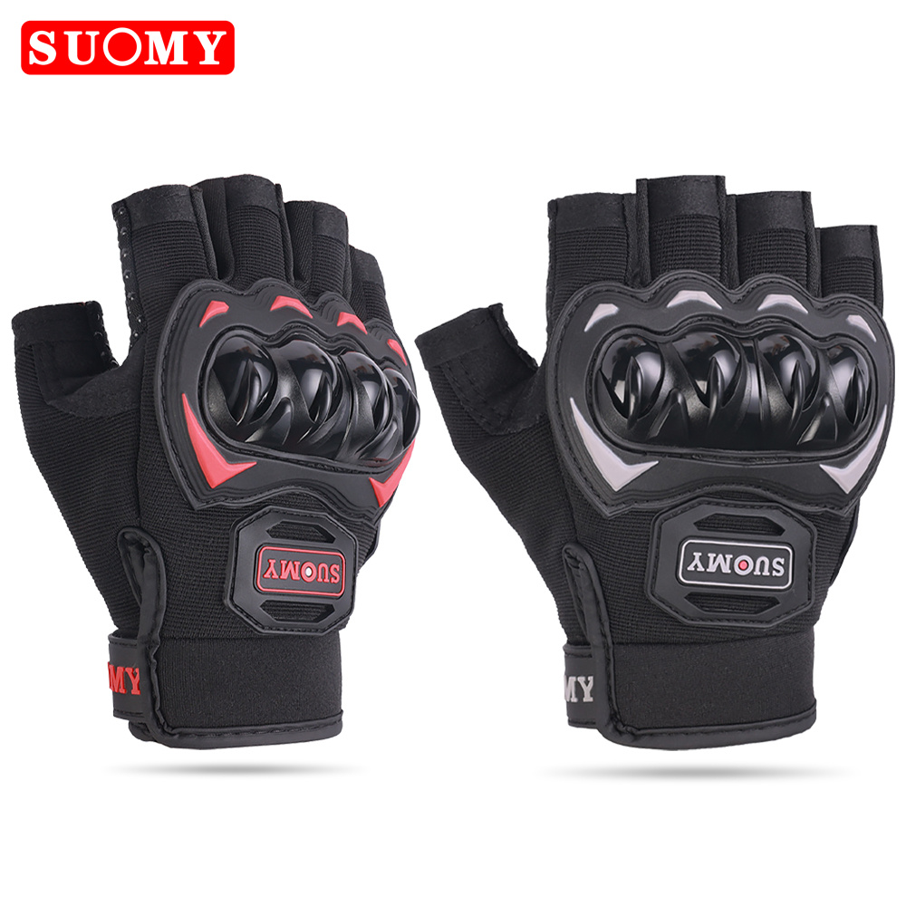 Cycling Glove Padded - Suomy Zomer Motorhandschoenen Sport Fietshandschoenen Halve