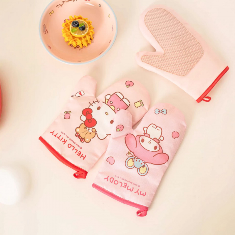 Hello Kitty Kuromi siliconenha - Oven Mitt Silicone recensie en prijs