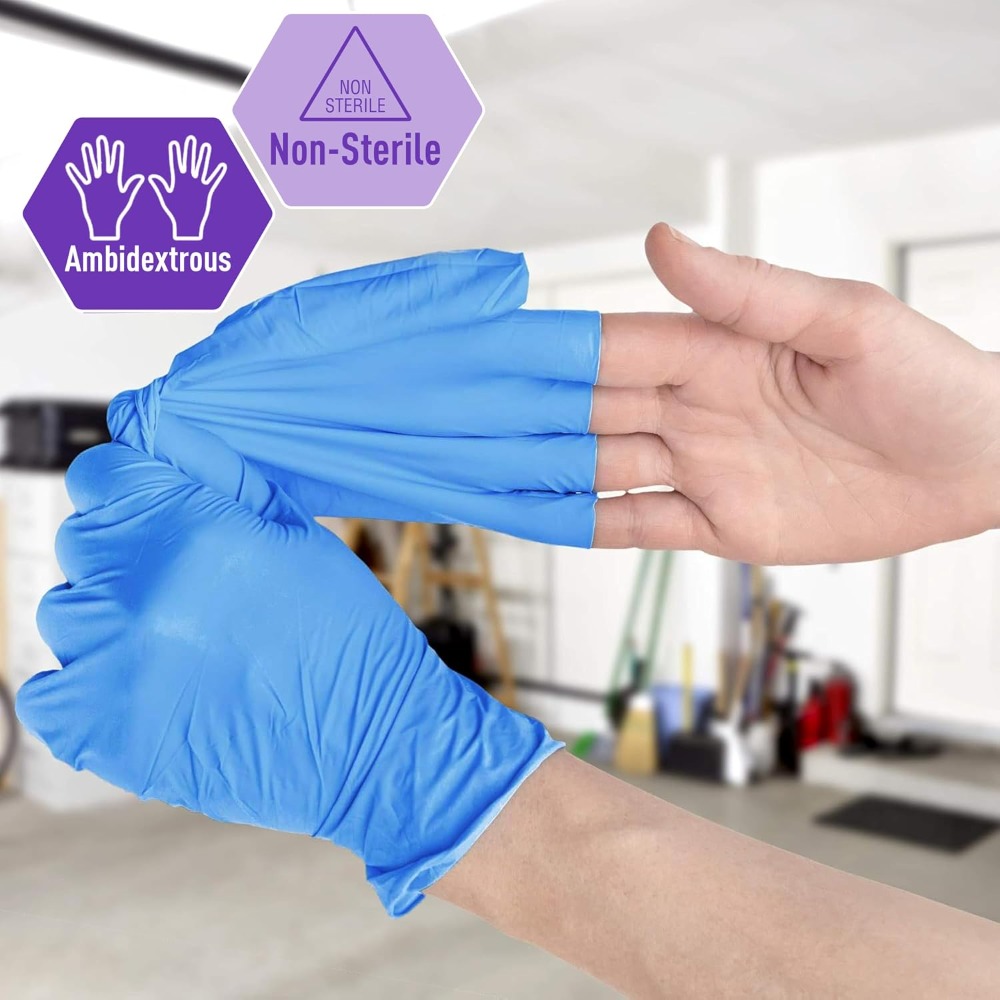 Nitril/vinyl mix examenhandsch - Exam Glove Nitrile recensie en prijs