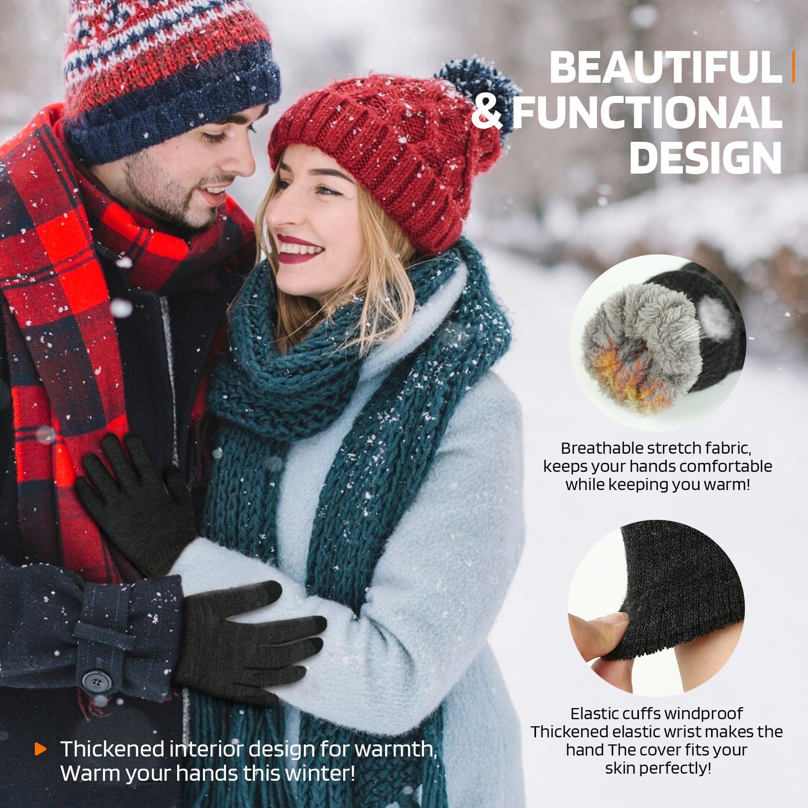 1-5 Paar Winter Buitensporten  - Magic Touch Glove recensie en prijs