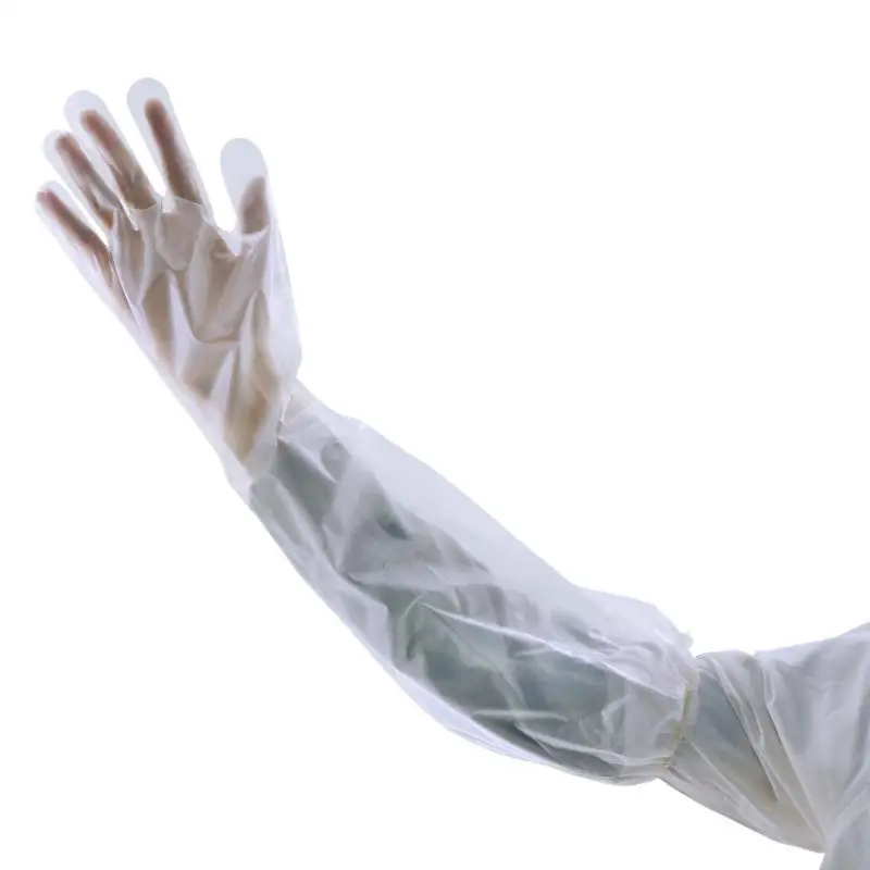 100 STKS Wegwerp-armbeschermin - Rubber Glove Cleaning recensie en prijs