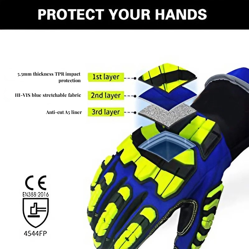 XYEHS ANSI CUT A5 Reddings- en - Work Glove Impact recensie en prijs