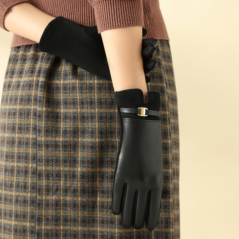 1 paar handschoenen voor dames - Leather Driving Glove recensie en prijs