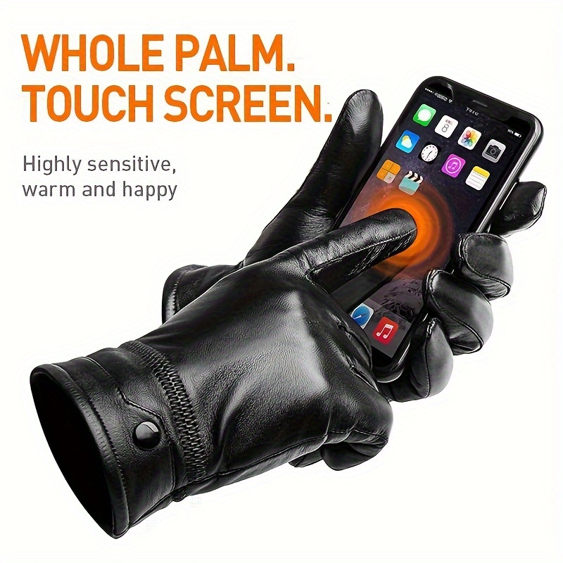 BISON DENIM Echte schapenvacht - Leather Driving Glove recensie en prijs
