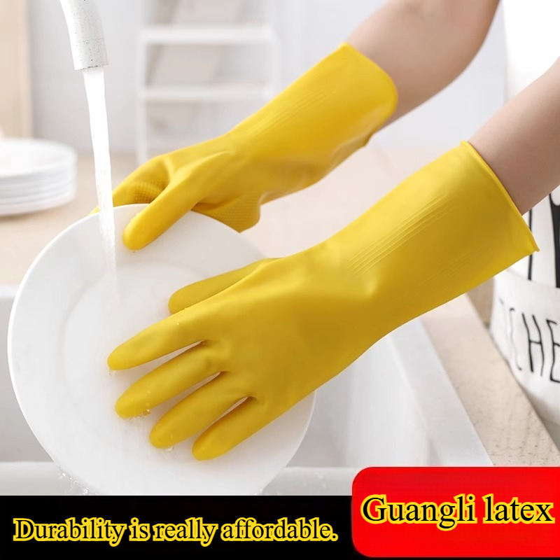 3 paar huishoudhandschoenen Hu - Dish Glove Rubber recensie en prijs