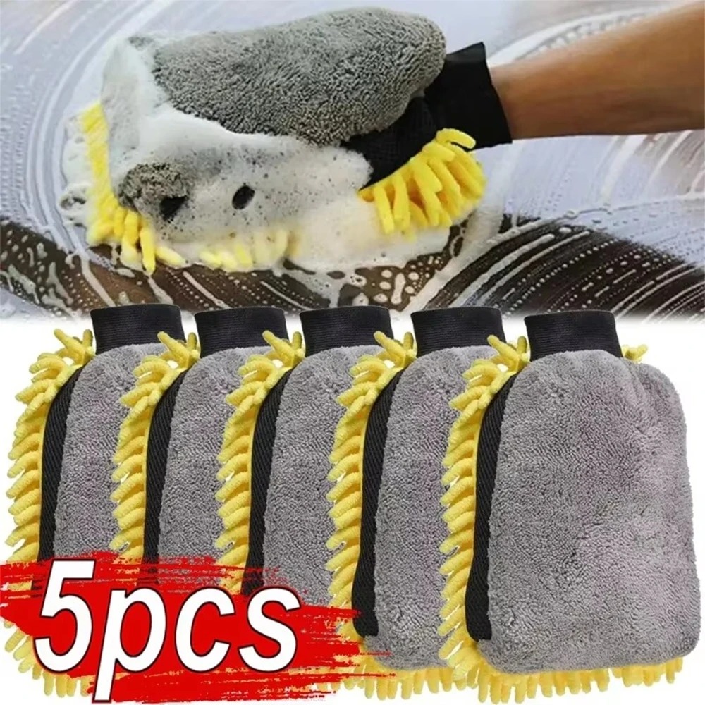 1/5 Stuks Auto Washandschoenen - Gardening Glove Waterproof recensie en prijs