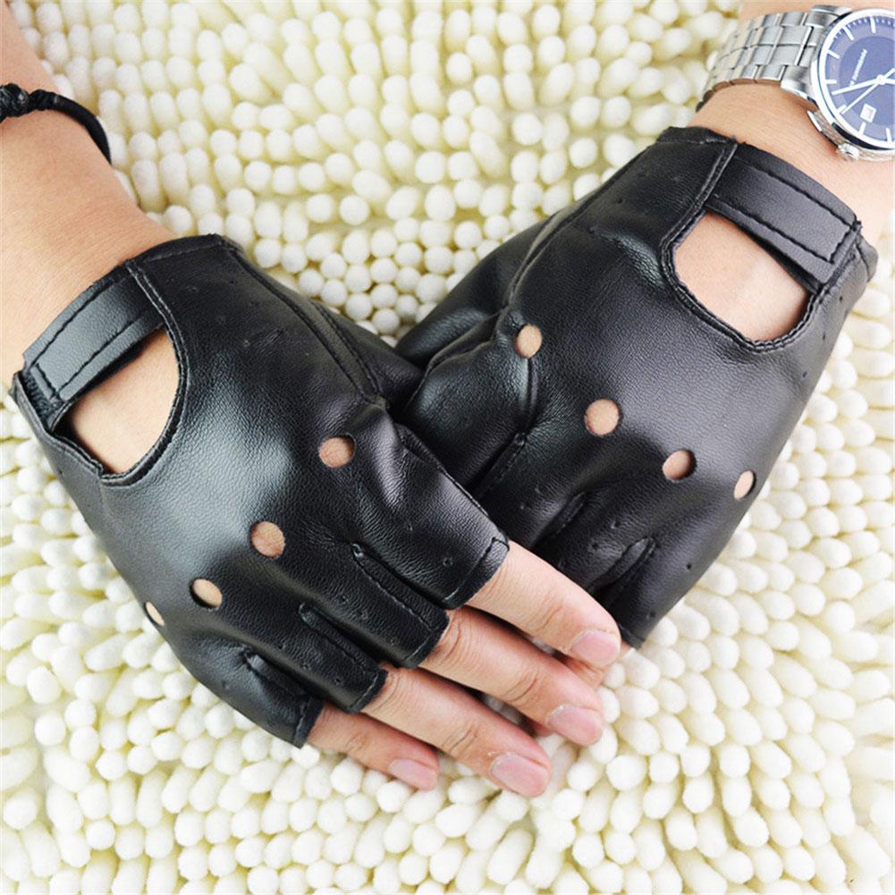 Unisex-handschoenen met halve  - Leather Driving Glove recensie en prijs