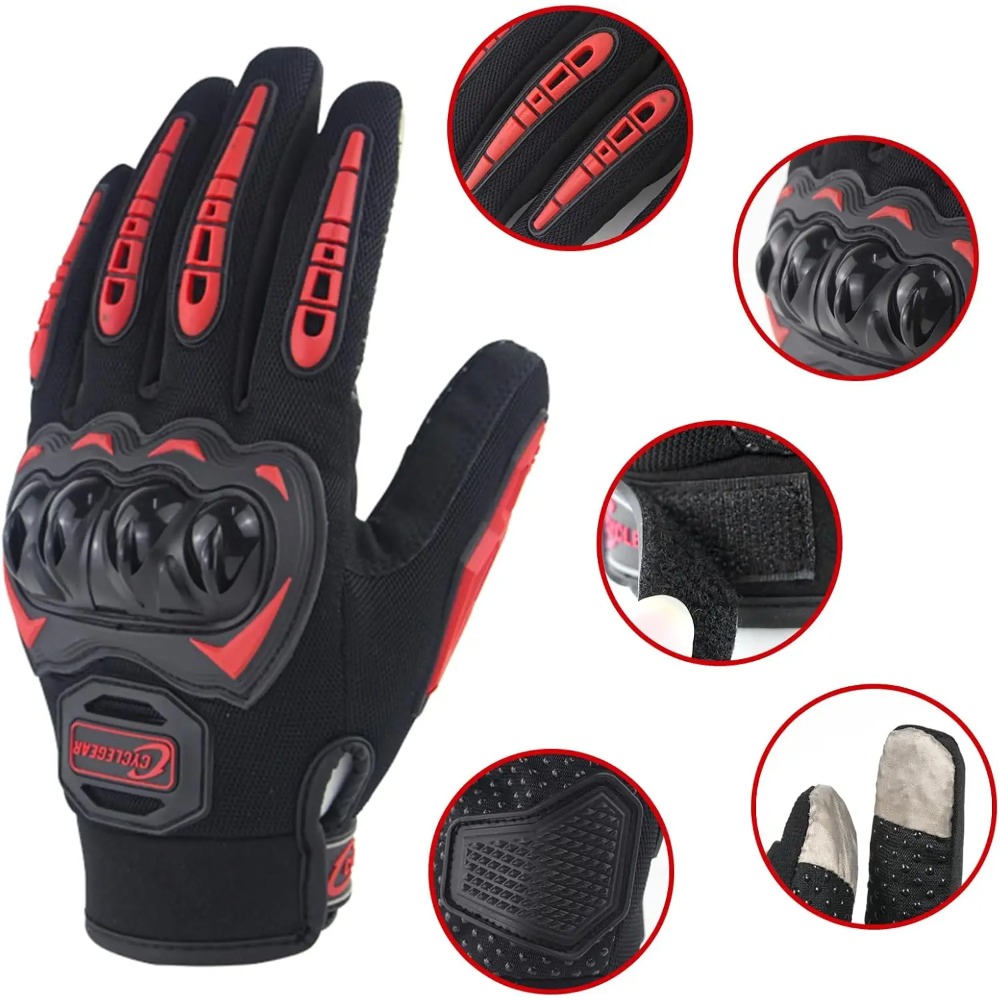 Motorhandschoenen Zomerrijden  - Motorcycle Glove Knuckle recensie en prijs