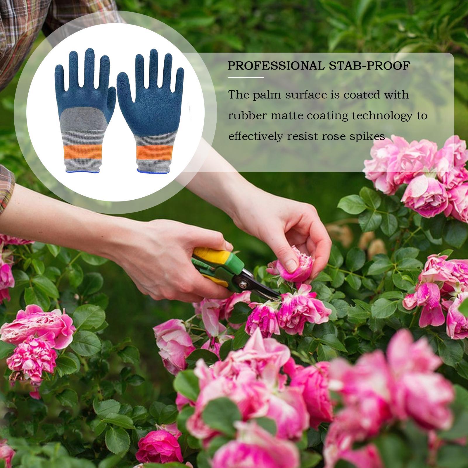 1 paar tuinhandschoenen Rubber - Gardening Glove Waterproof recensie en prijs