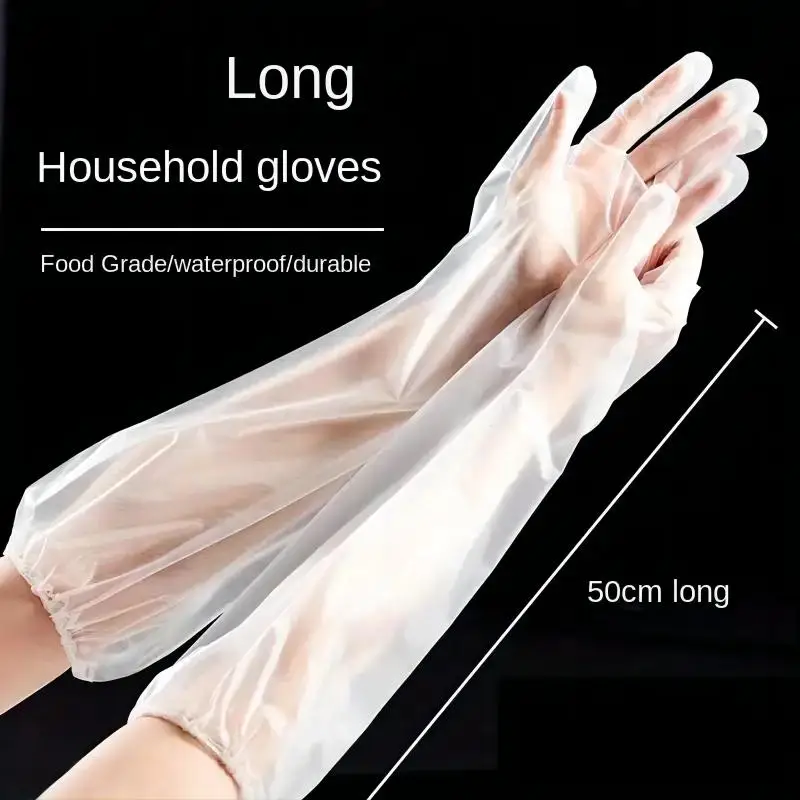 30 STKS Wegwerp armbeschermerh - Rubber Glove Cleaning recensie en prijs