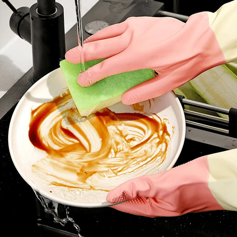 Verdikte keukenhandschoenen, v - Dish Glove Rubber recensie en prijs