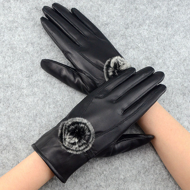 Vrouwen Winter Lederen Handsch - Wool Glove Lined recensie en prijs