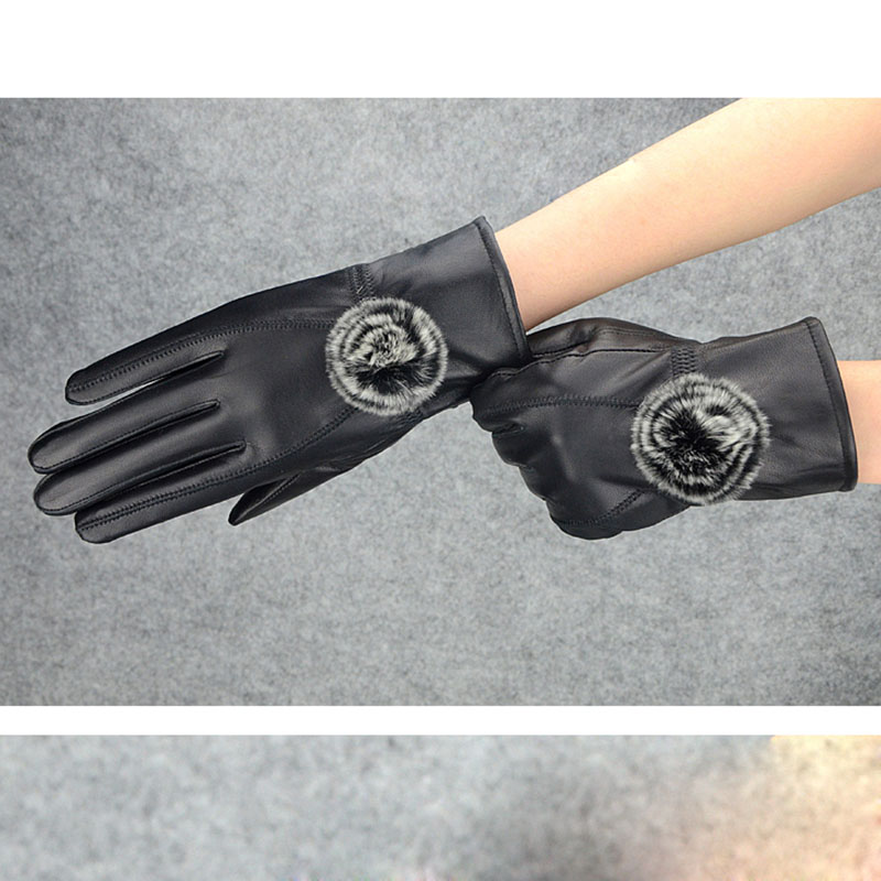 Vrouwen Winter Lederen Handsch - Wool Glove Lined recensie en prijs