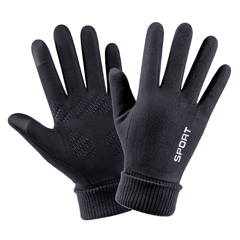 Mannen Winter Suède Pluche Dik - Leather Driving Glove recensie en prijs