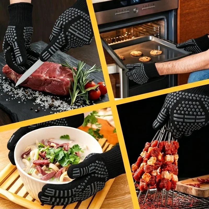 1 st/1 paar barbecuehandschoen - Oven Mitt Silicone recensie en prijs