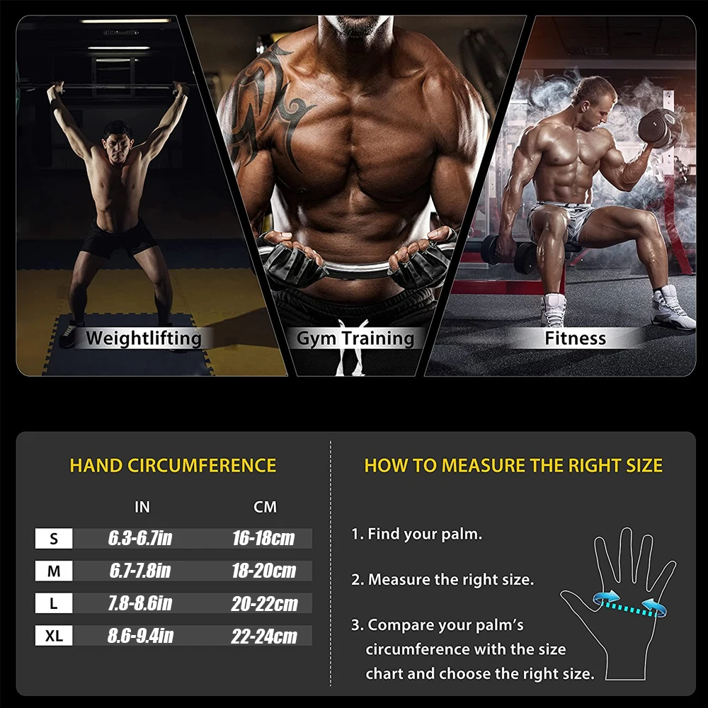 1 paar halve vinger gym fitnes - Workout Glove Gym recensie en prijs