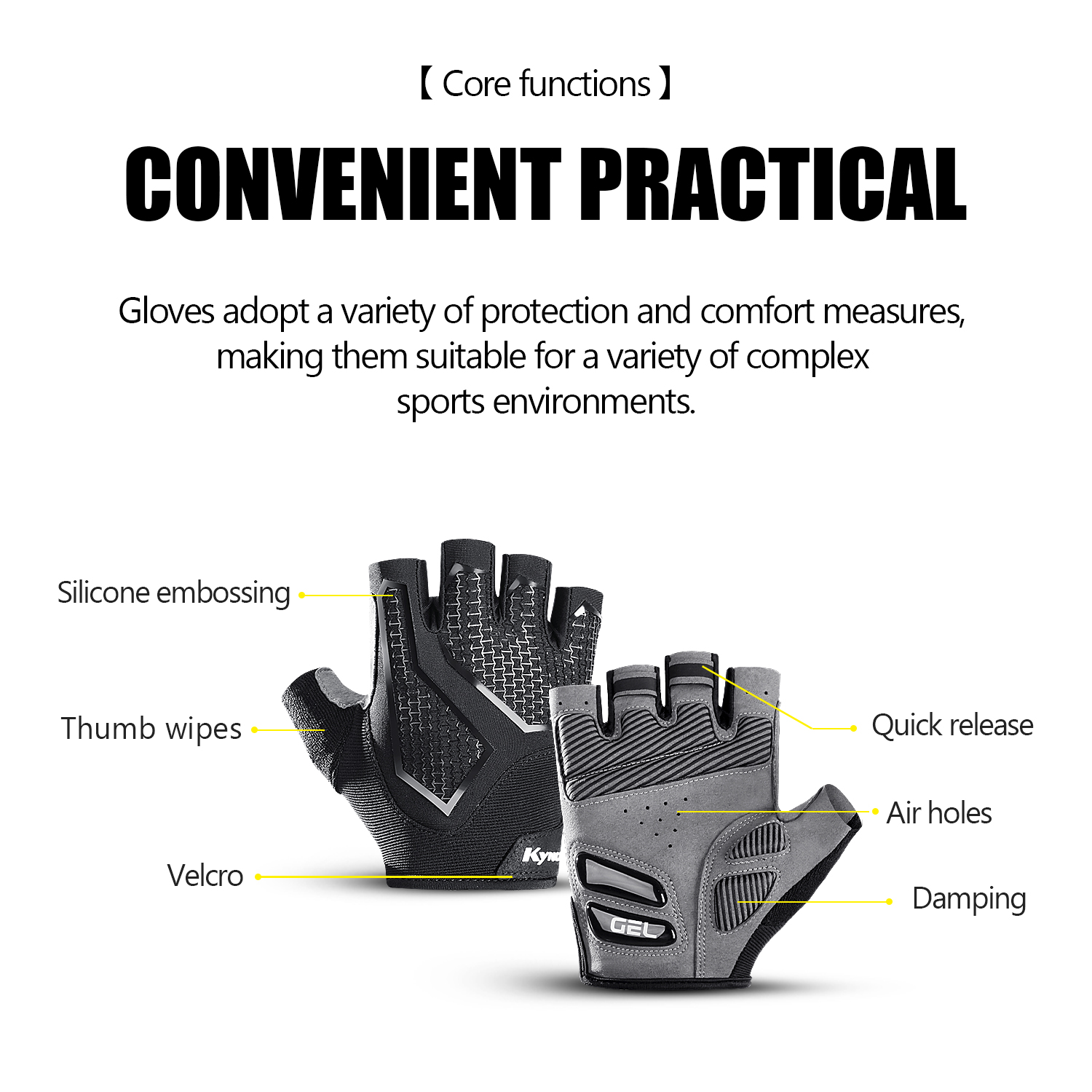 Hot Cycling Anti-Slip Anti-Swe - Cycling Glove Padded recensie en prijs