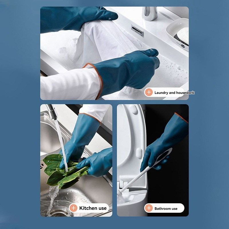 2/4 paar waterdichte handschoe - Rubber Glove Cleaning recensie en prijs