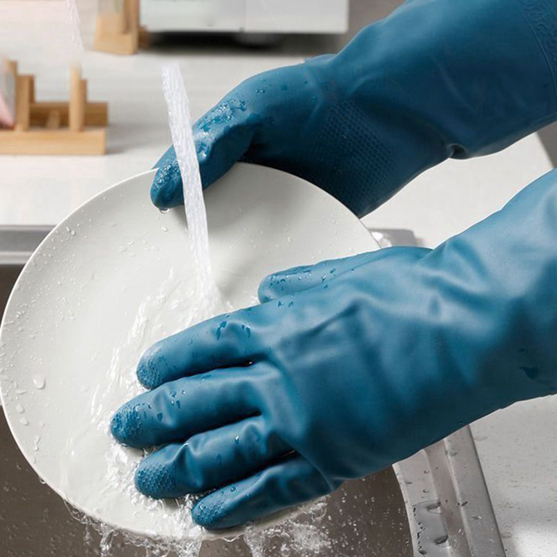 2/4 paar waterdichte handschoe - Rubber Glove Cleaning recensie en prijs
