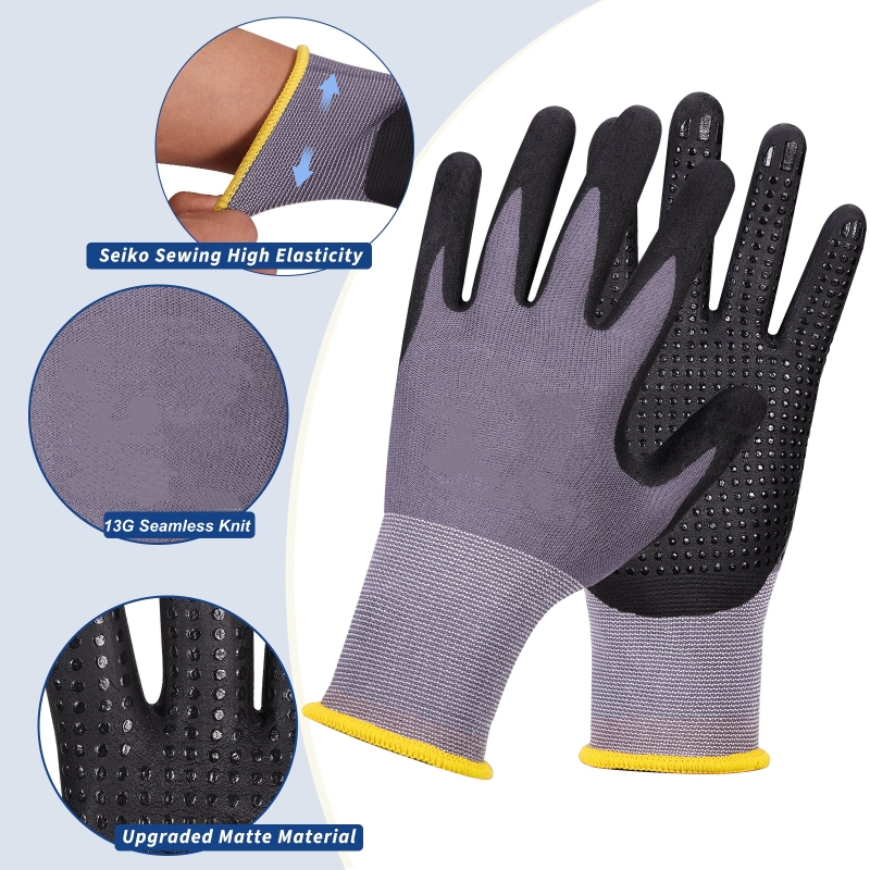 Micro-schuim nitril gecoate ve - Nitrile Mechanic Glove recensie en prijs