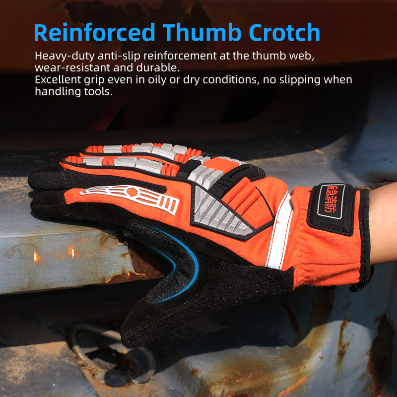 XYEHS 1 paar TPR slagvaste bra - Work Glove Impact recensie en prijs